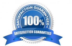 Satisfaction Guarantee